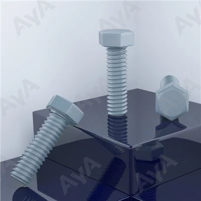Hex bolt buong thread